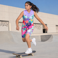 Graphic Motion Set — Cycling Shorts + Bold Graphic Tee